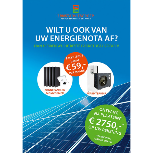 Wilt u ook van Uw energienota af?